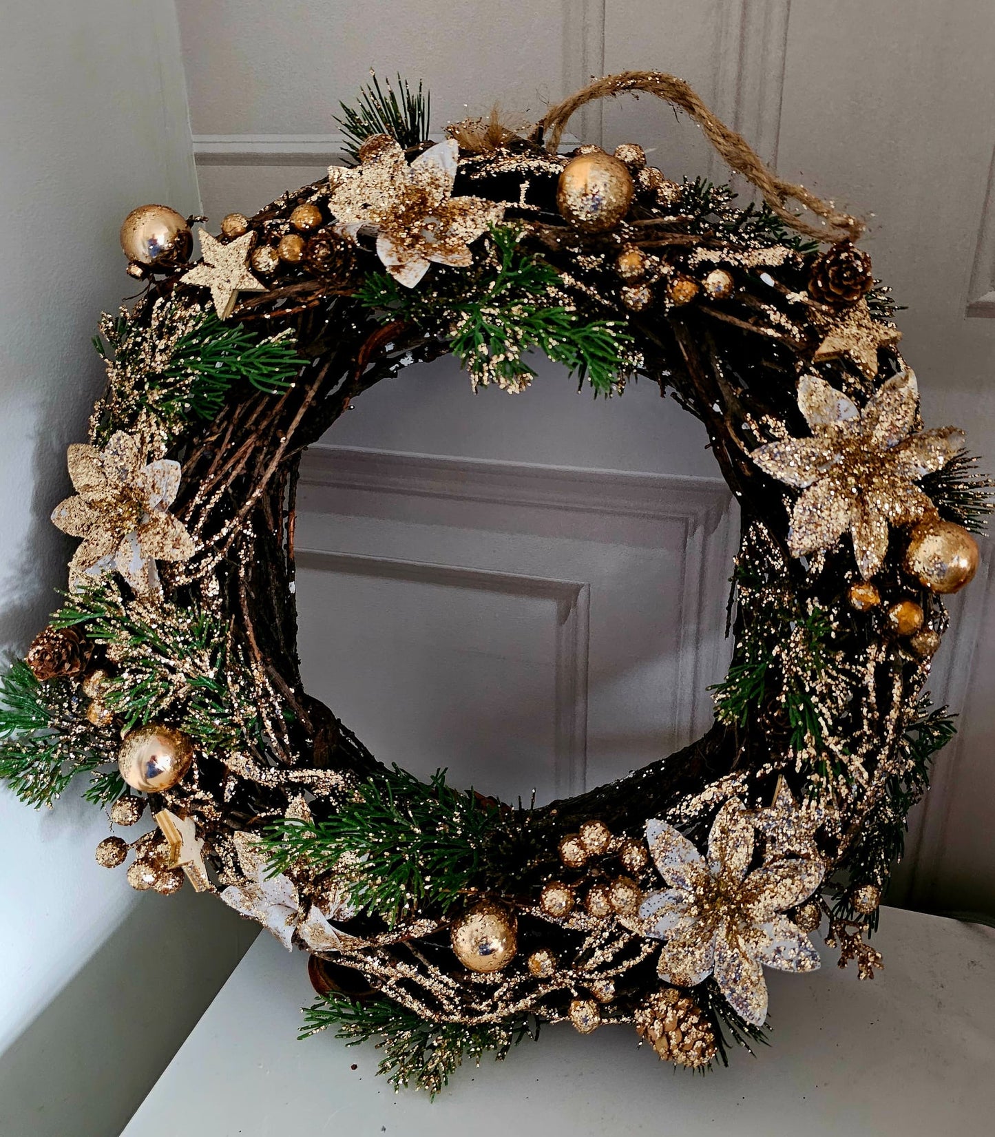 Large Deluxe Christmas Door Wreath