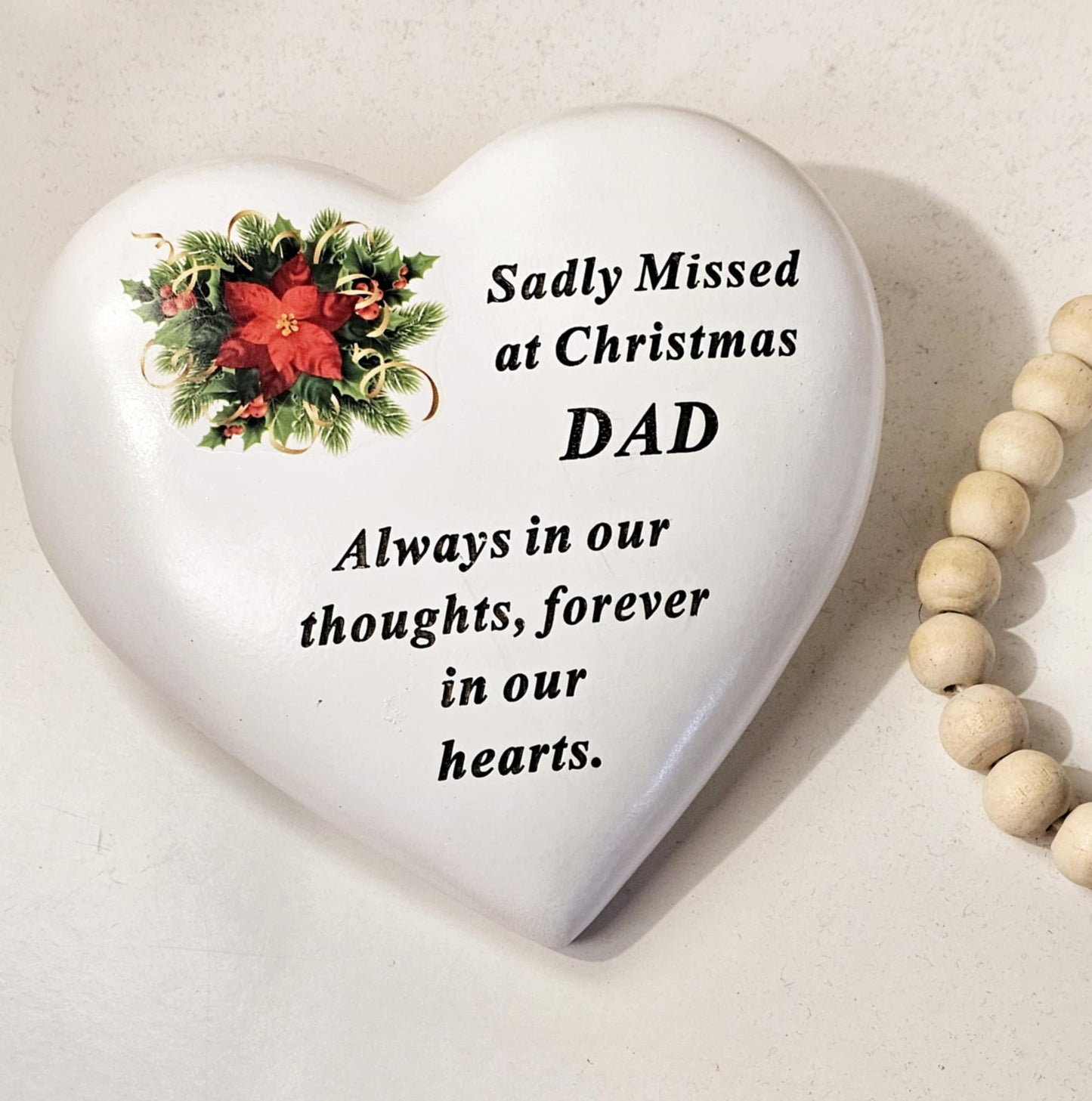 Memorial 3D heart plaques