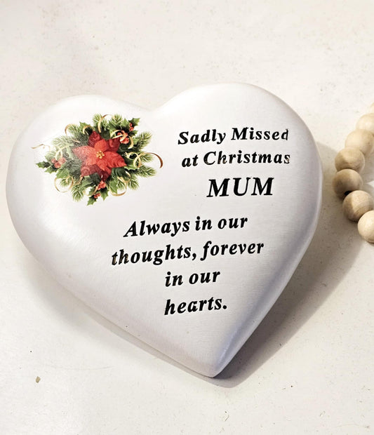 Memorial 3D heart plaques