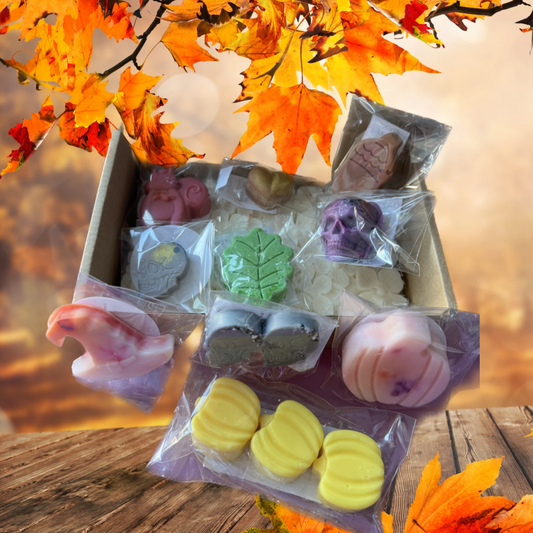 Autumn wax melt box